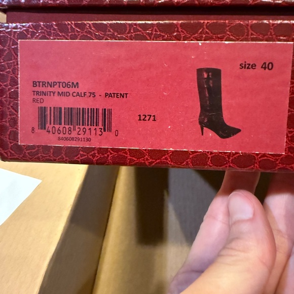 Tamara Mellon Trinity Mid Calf Sz 40 - Picture 2 of 7